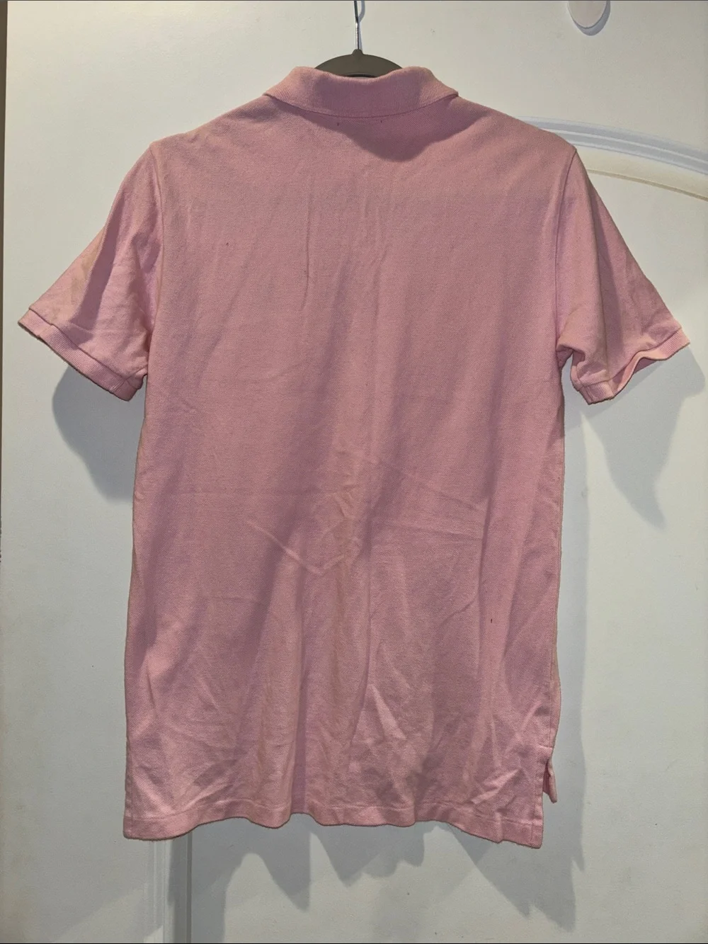 Ralph Lauren Light Pink Short-Sleeve Polo with Navy Pony